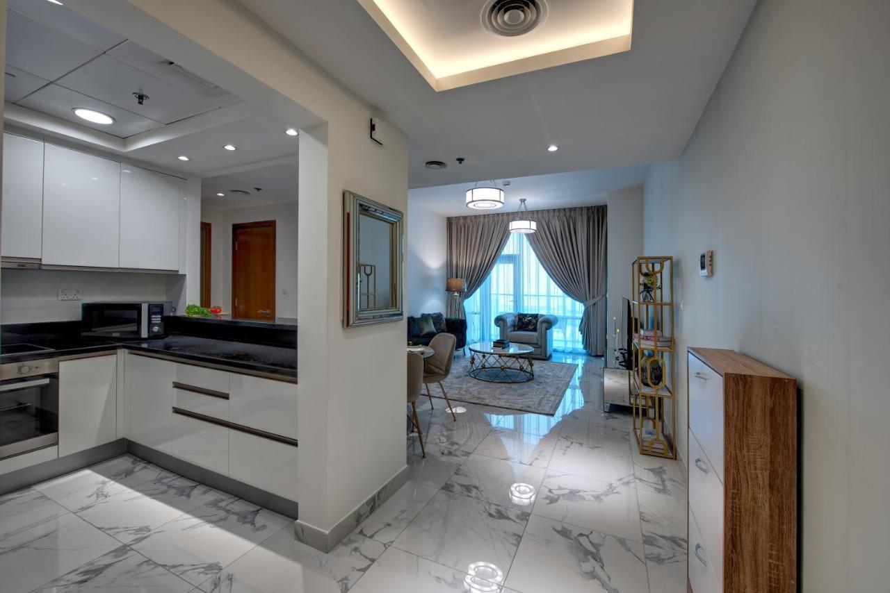 Durrani Homes - Lux 1Br At Al Habtoor Amna Tower ดูไบ ภายนอก รูปภาพ