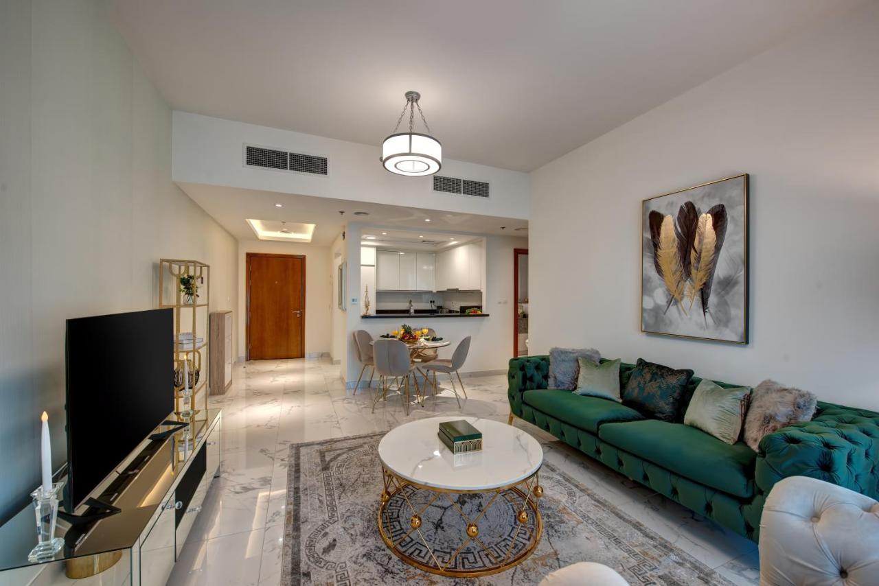 Durrani Homes - Lux 1Br At Al Habtoor Amna Tower ดูไบ ภายนอก รูปภาพ