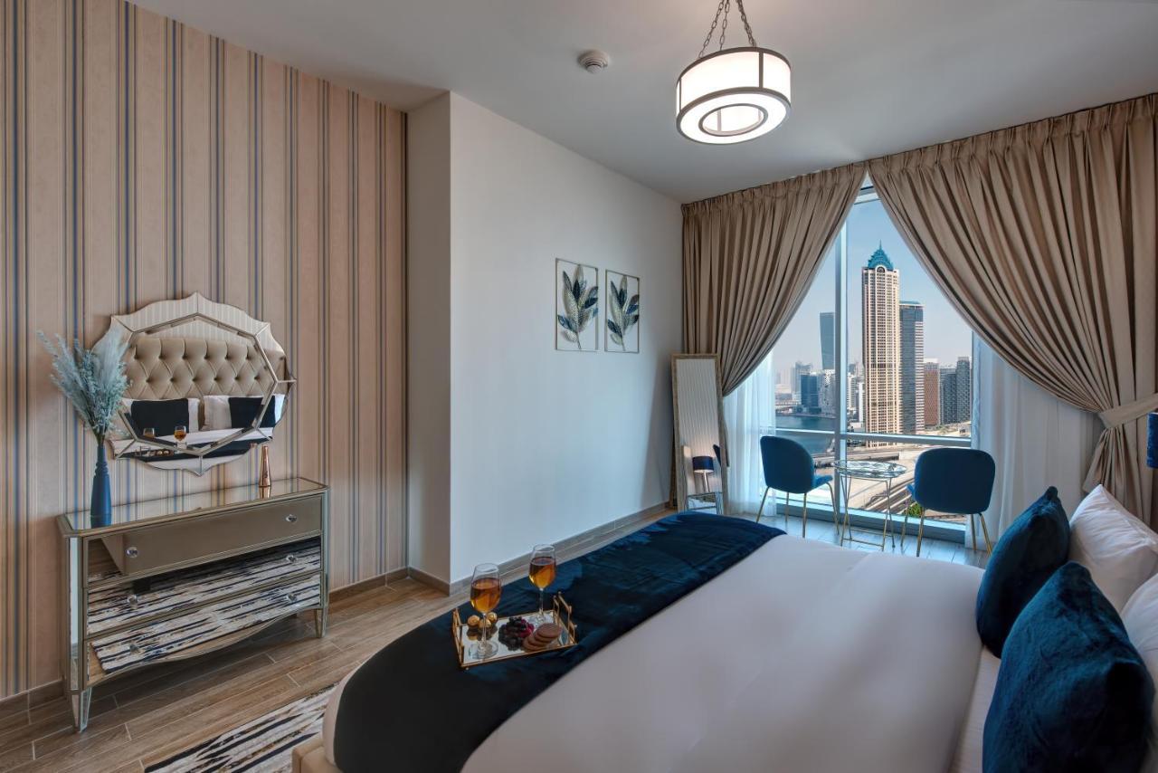 Durrani Homes - Lux 1Br At Al Habtoor Amna Tower ดูไบ ภายนอก รูปภาพ