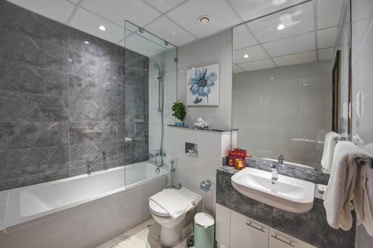 Durrani Homes - Lux 1Br At Al Habtoor Amna Tower ดูไบ ภายนอก รูปภาพ