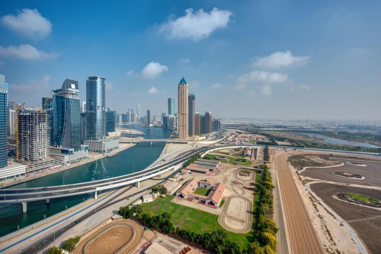 Durrani Homes - Lux 1Br At Al Habtoor Amna Tower ดูไบ ภายนอก รูปภาพ