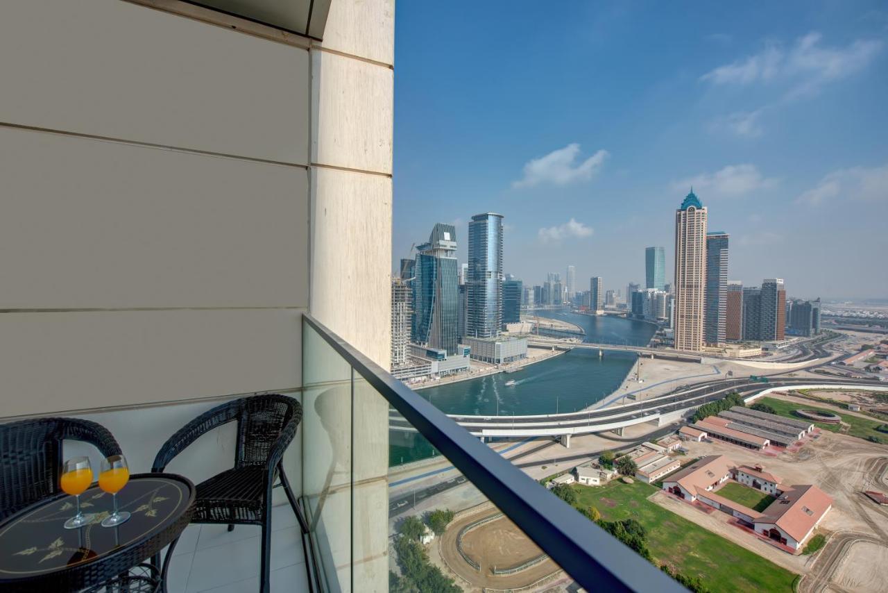 Durrani Homes - Lux 1Br At Al Habtoor Amna Tower ดูไบ ภายนอก รูปภาพ